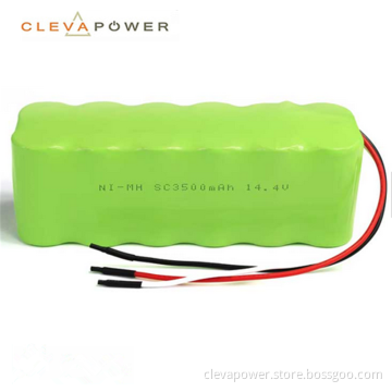 3500mah nimh battery 14.4v rechargeable battery pack